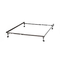 4 Leg Twin / Full Eco Bed Frame with Rug Rollers