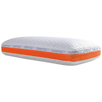 Erta Low Profile, Max Cool, Medium Plush Charcoal Memory Foam and TruGel Pillow