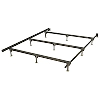 Queen Heavy Weight Extra Support 9 Leg Bed Frame