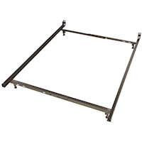 4 Leg Twin / Full Low Profile Bed Frame With Glides