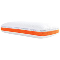 Verda Low Profile Medium Plush Charcoal Memory Foam Pillow