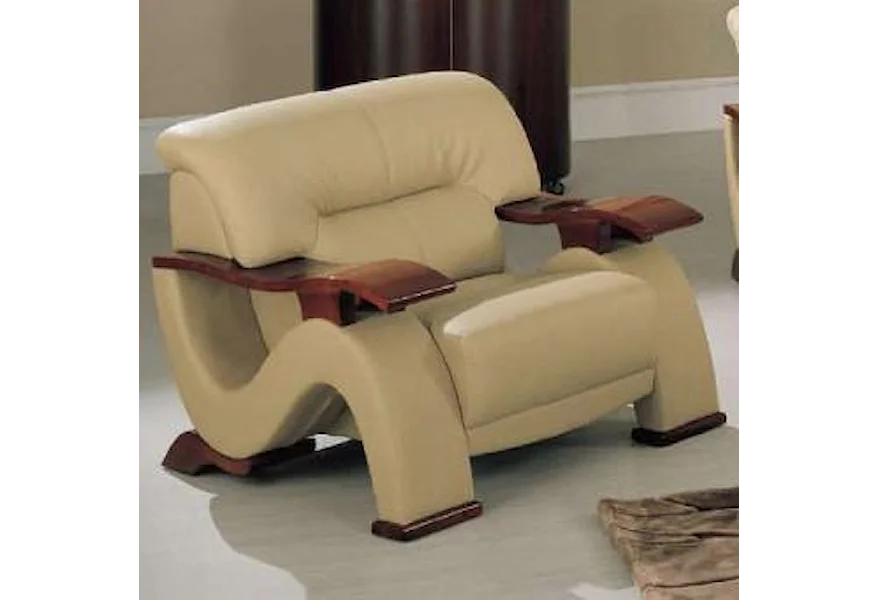 2033 Contemporary Chair by Global Furniture at Nassau Furniture and Mattress