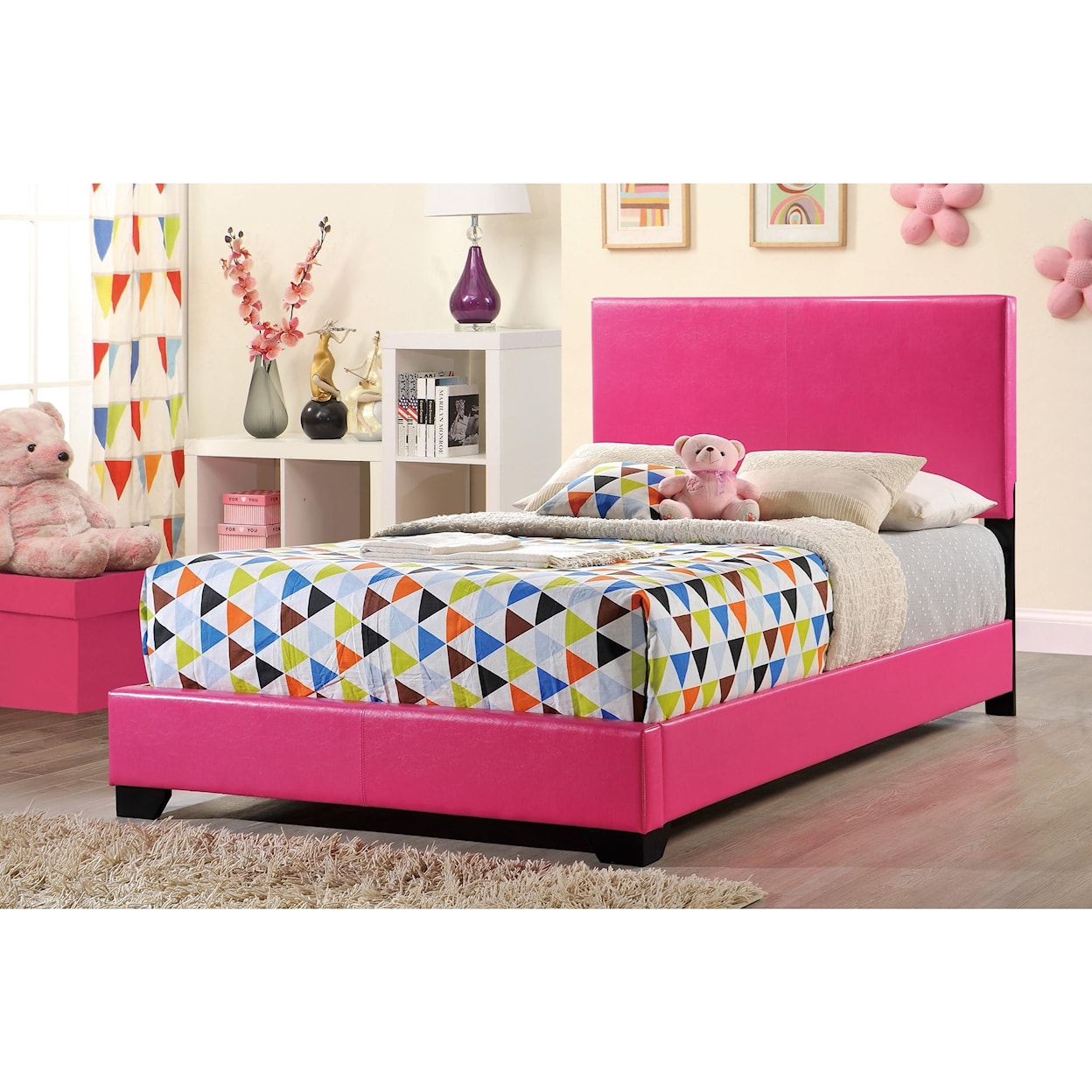 Global Furniture 8103 Upholstered Full Bed