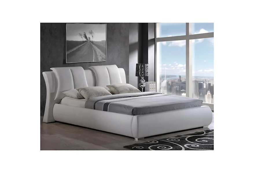 8269 Padded King Bed by Global Furniture at Nassau Furniture and Mattress