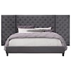 Global Furniture 9098 Upholstered Queen Bed