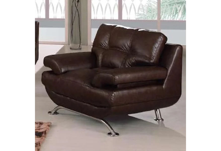 9108 Contemporary Chair by Global Furniture at Nassau Furniture and Mattress