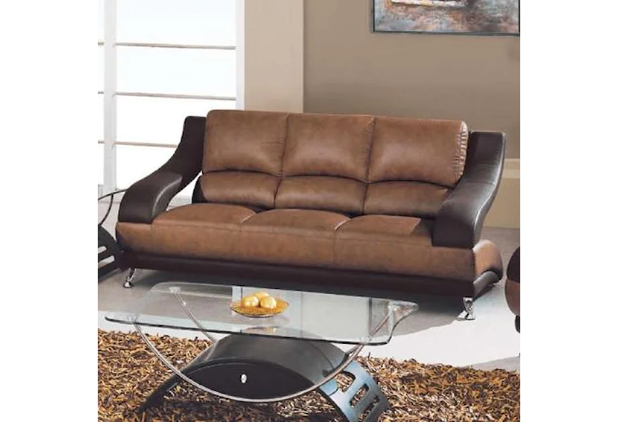 928 Contemporary Sofa by Global Furniture at Nassau Furniture and Mattress