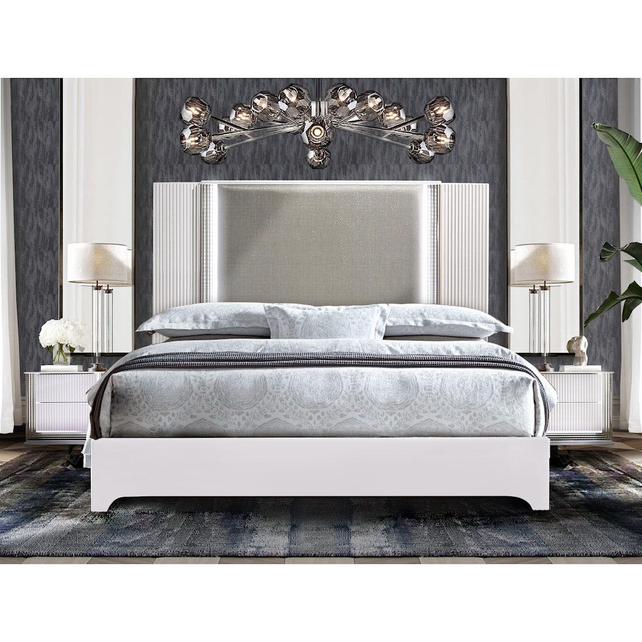 Global Furniture ASPEN King Bed