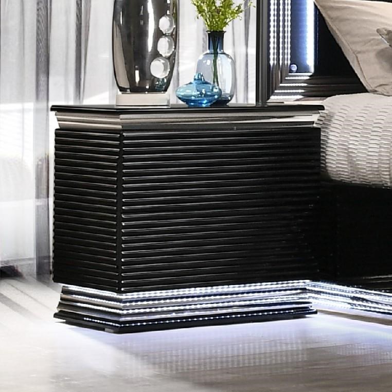 Nightstand with LED Lights