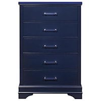 Charlie Chest with LED Royal Blue