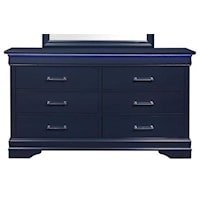 Charlie Dresser with LED Royal Blue