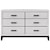 Global Furniture Kate Contemporary Dresser with 6 Drawers