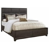 Willow Grey Oak 3PC King Bed