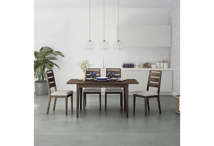 Amherst 5 Piece Dining Set by Global Home at Red Knot