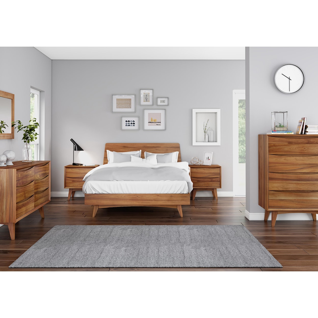 Global Home Berkeley Queen Bed