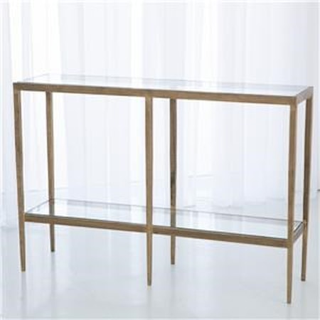 Laforge Console-Antique Gold