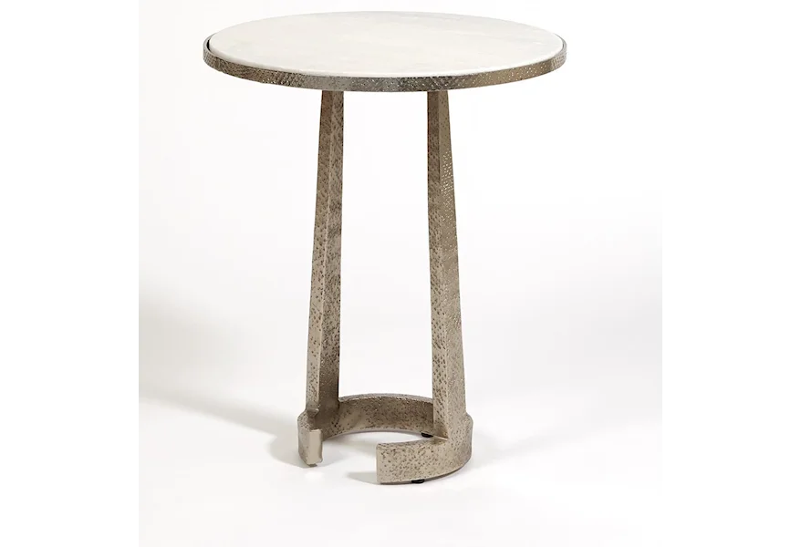 Accents Marble Top Accent Table by International Accents at Sprintz Furniture
