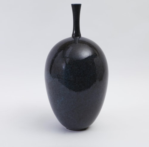 Ovoid Vase-Celestial-Lg