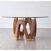 Global Views Furniture by Global Views Wave Dining Table