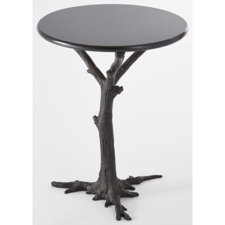 Faux Bois Side Table