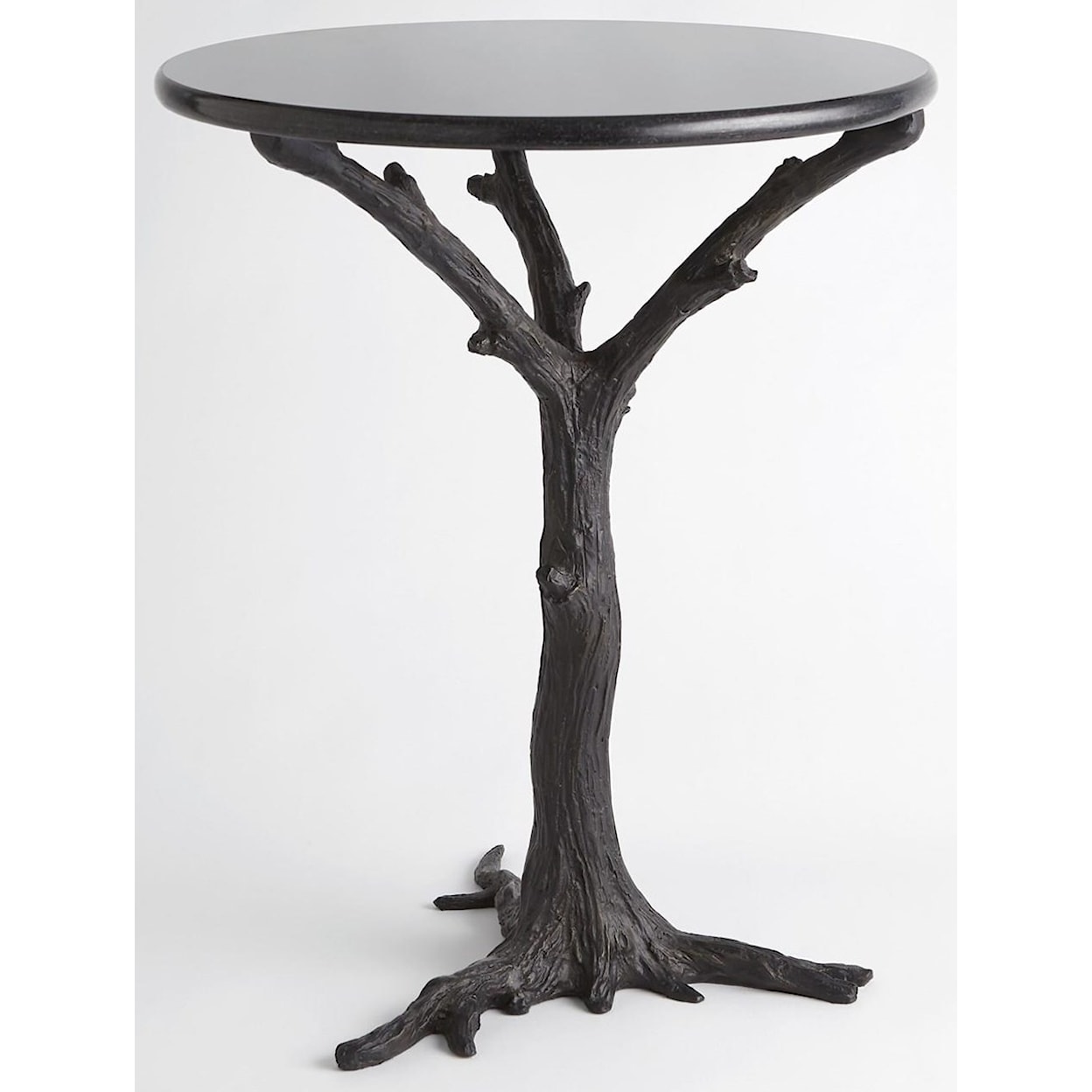 Global Views Furniture by Global Views Faux Bois Side Table