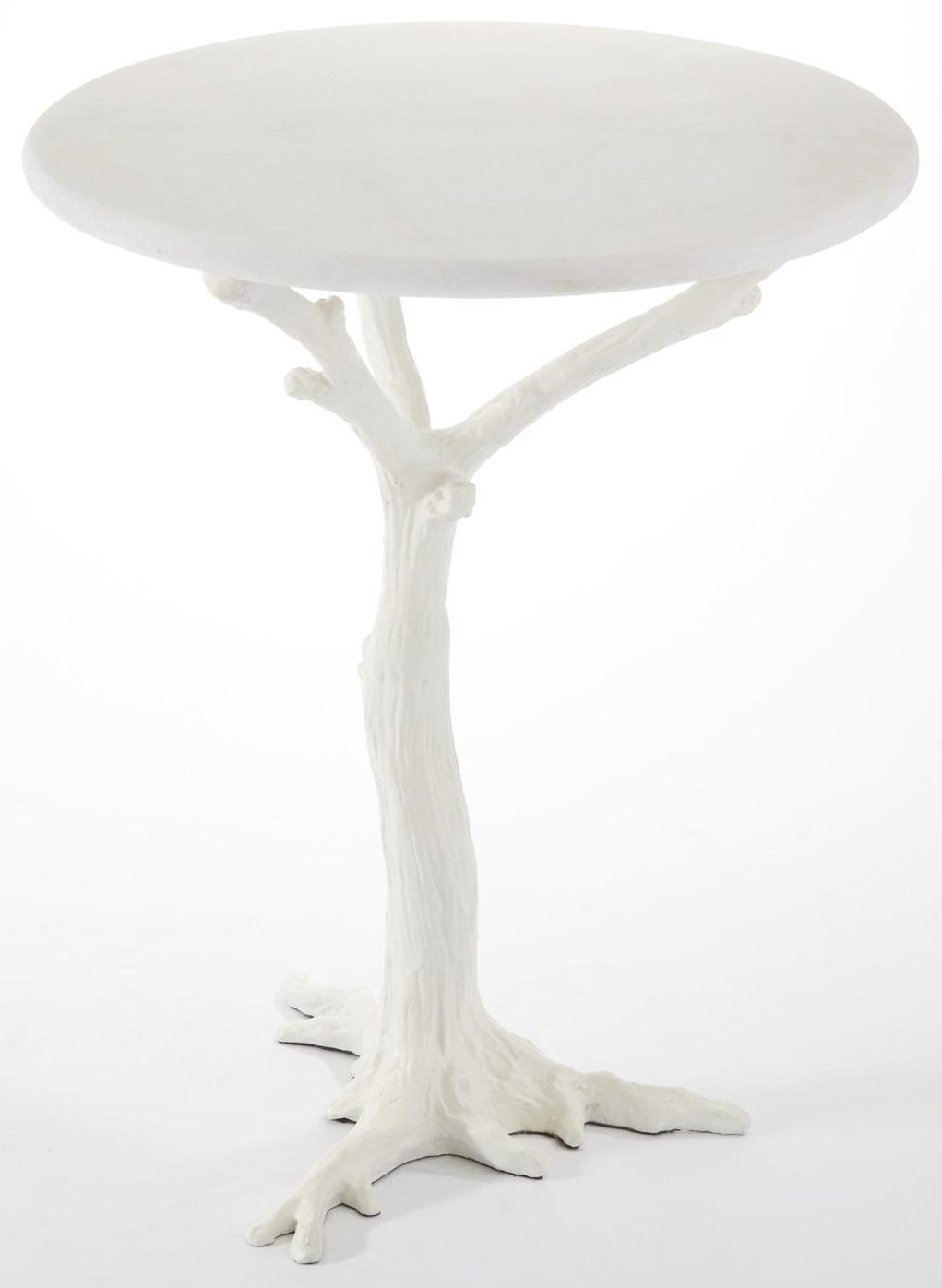 Faux Bois Side Table