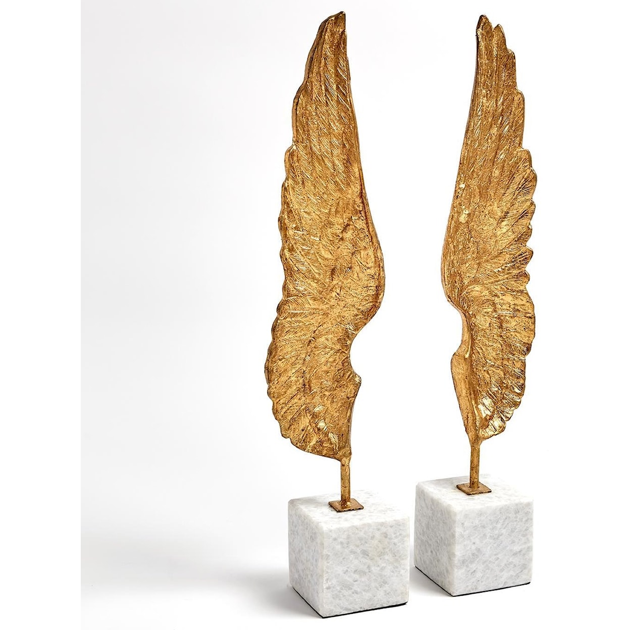 Global Views Sculptures by Global Views Gold Leaf Wings