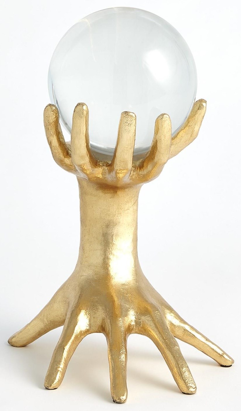 Large Hand on Sphere Holder