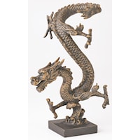 Bronze Standing Dragon