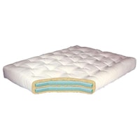 8" Double Foam Cotton Futon