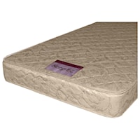 Full Plush Mattress and 9" Wood Foundation