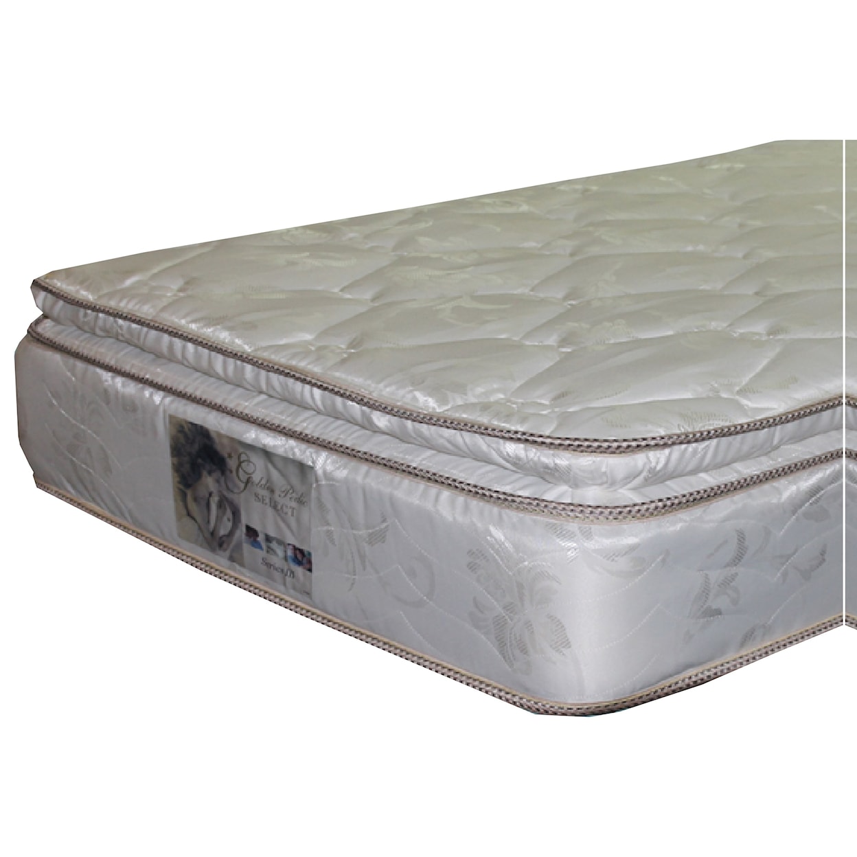 Golden Mattress Company 5-Series III PT Full Pillow Top Mattress Set