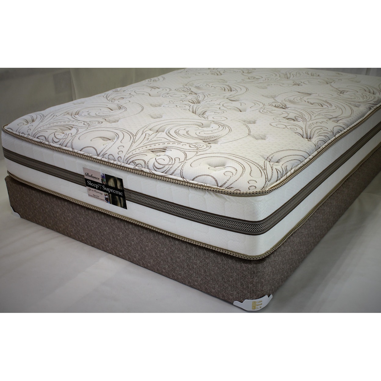 Golden Mattress Company Balance Plush Mattress and Foundation