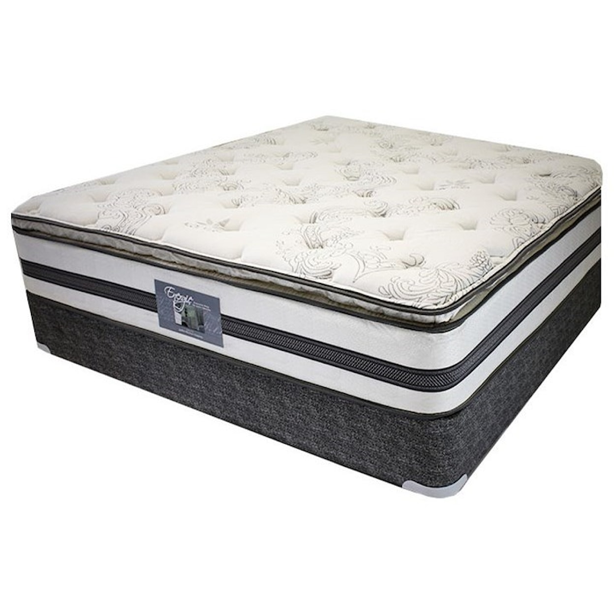 Golden Mattress Company Energie Pillow Top Cal King Pillow Top Mattress Set