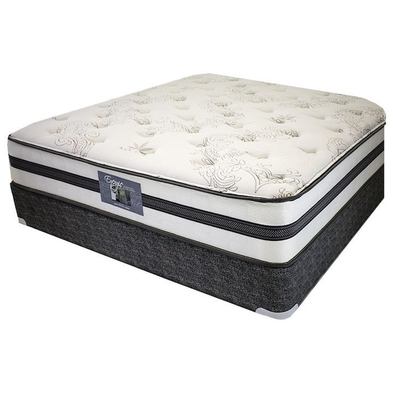 Golden Mattress Company Energie Plush Full Plush Innerspring Mattress Set