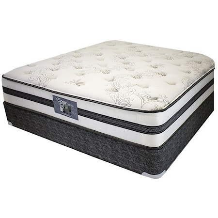 Full Plush Innerspring Mattress Set