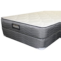 Queen 10" Plush Innerspring Mattress and 9" Wood Foundation