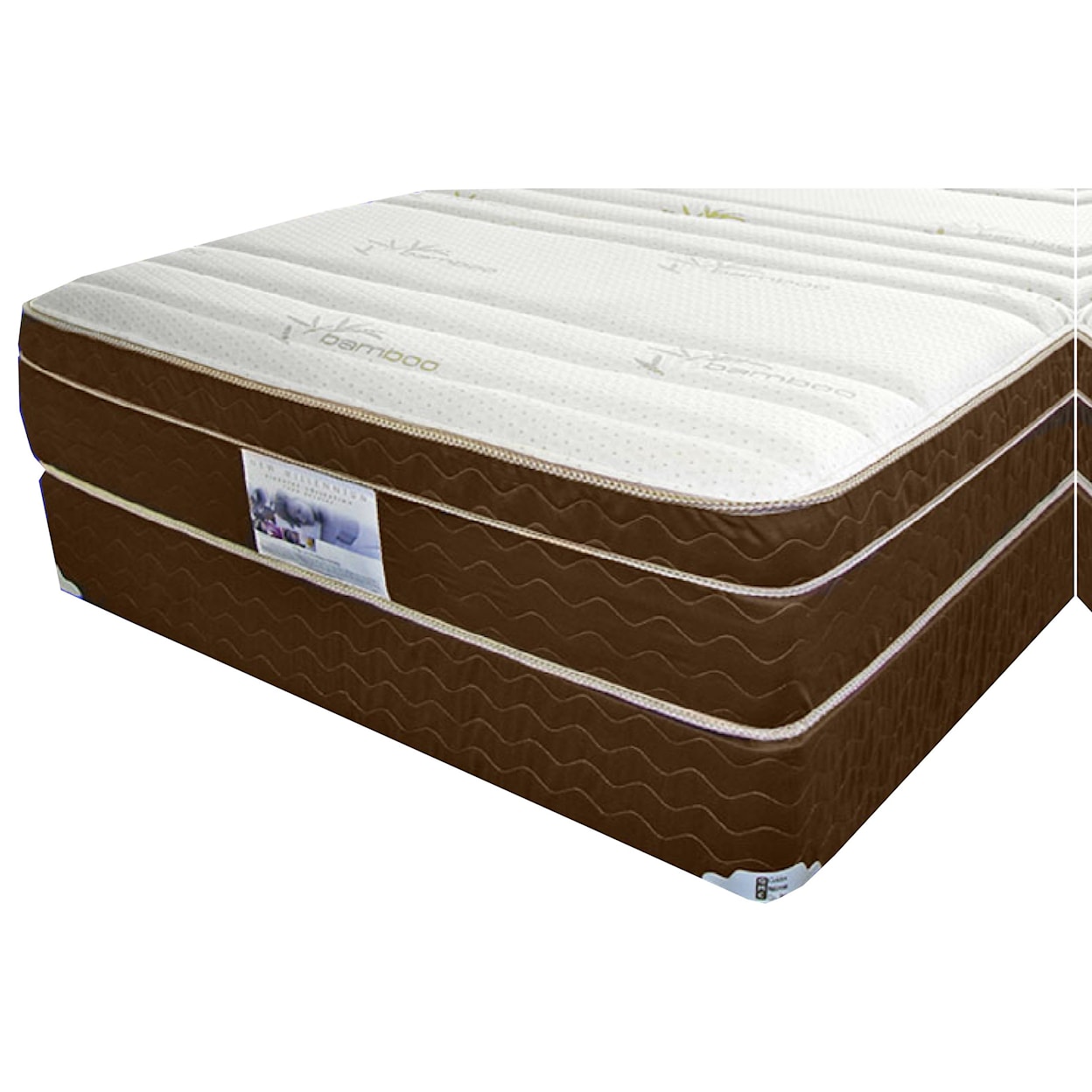 Golden Mattress Company Gel-Cool New Millennium ET Twin Euro Top Mattress Set