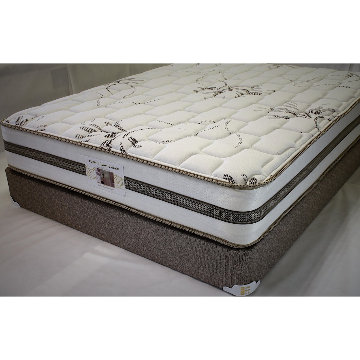 Golden Mattress Company Ortho Support 3000 Series Mattress and Foundation