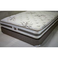 3000 Plush 2-Sided Queen Mattress And Foundation
