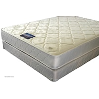 Plush 2 Sided Queen Mattress and Foundation