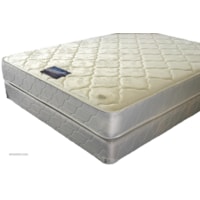 Plush 2 Sided Queen Mattress and Foundation