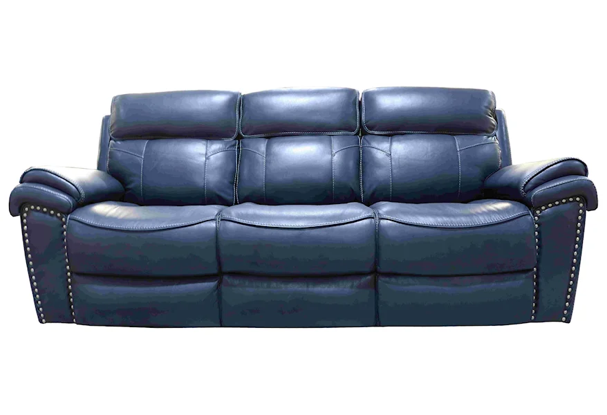 1012 Leather Match Dual Reclining Power Sofa by H317 Logistics at Darvin Furniture