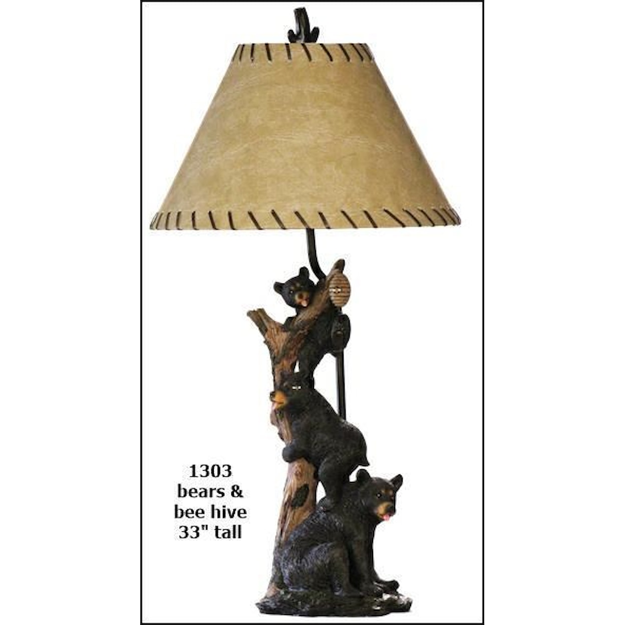 H & H Lamp Company Lamps Bear Lamp