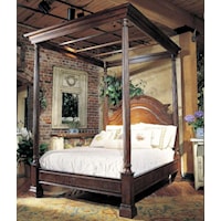 Monet Queen Canopy Bed