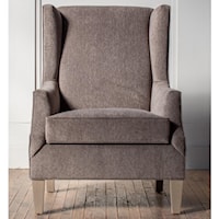 Customizable Wing Back Accent Chair