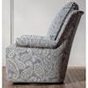 Hallagan Furniture Accent Chairs Customizable Swivel Glider Accent Chair