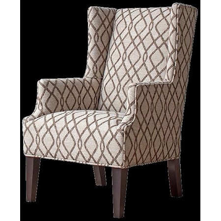 Customizable Wing Back Accent Chair