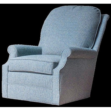 Customizable Swivel Glider Accent Chair