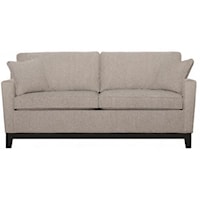 Customizable Contemporary Small Scale Stationary Sofa